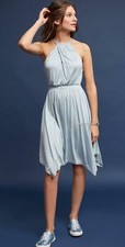 NEW Anthropologie Rochelle Halter Mini Dress by Moulinette Soeurs  Size M