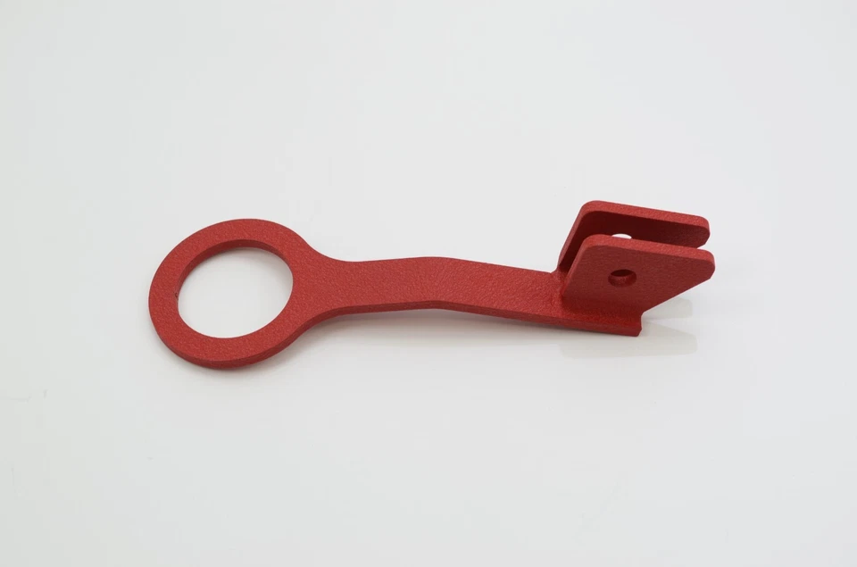 Полностью Fab передний и задний буксировочный крюк трек одобрен стали для 92-95 CIVIC EG - Изображение 2 из 4