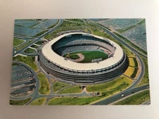 vtg postcard Washington DC sports stadium Redskins Senators baseball football