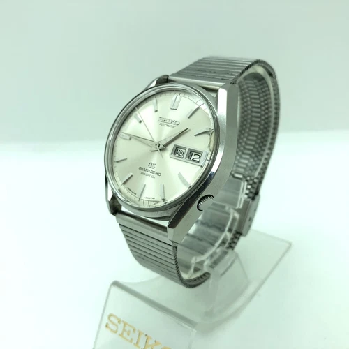 [w1864] GRAND SEIKO 6246-9001 GS Automatic Day Date Vintage EX/VG