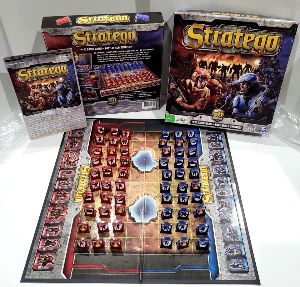 Stratego 50th Year Anniversary Board Game (Hasbro, 2011) - Image 2 of 4