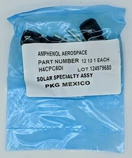 AMPHENOL INDUSTRIAL H4CPC6DI PLUG & SOCKET CONNECTOR MATED PAIR, 10 packs