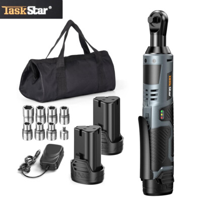 3/8'' 1/4'' Electric Ratschenschlüssel 40Nm Cordless Wrench Akku Schlagschrauber