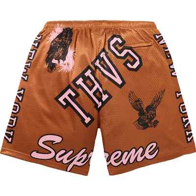 Supreme Varsity Mesh Short Rust Brown Size Medium SS25 IN HAND | eBay