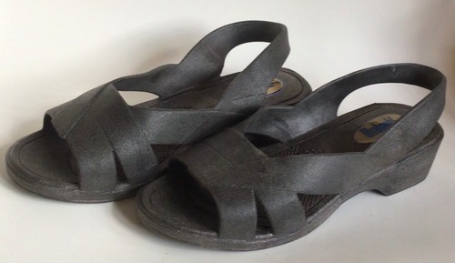 NEW OKABASHI Classics Sling Slip-on Slingback/Sandals, Dark Brown (Size 7/8) - Picture 2 of 12