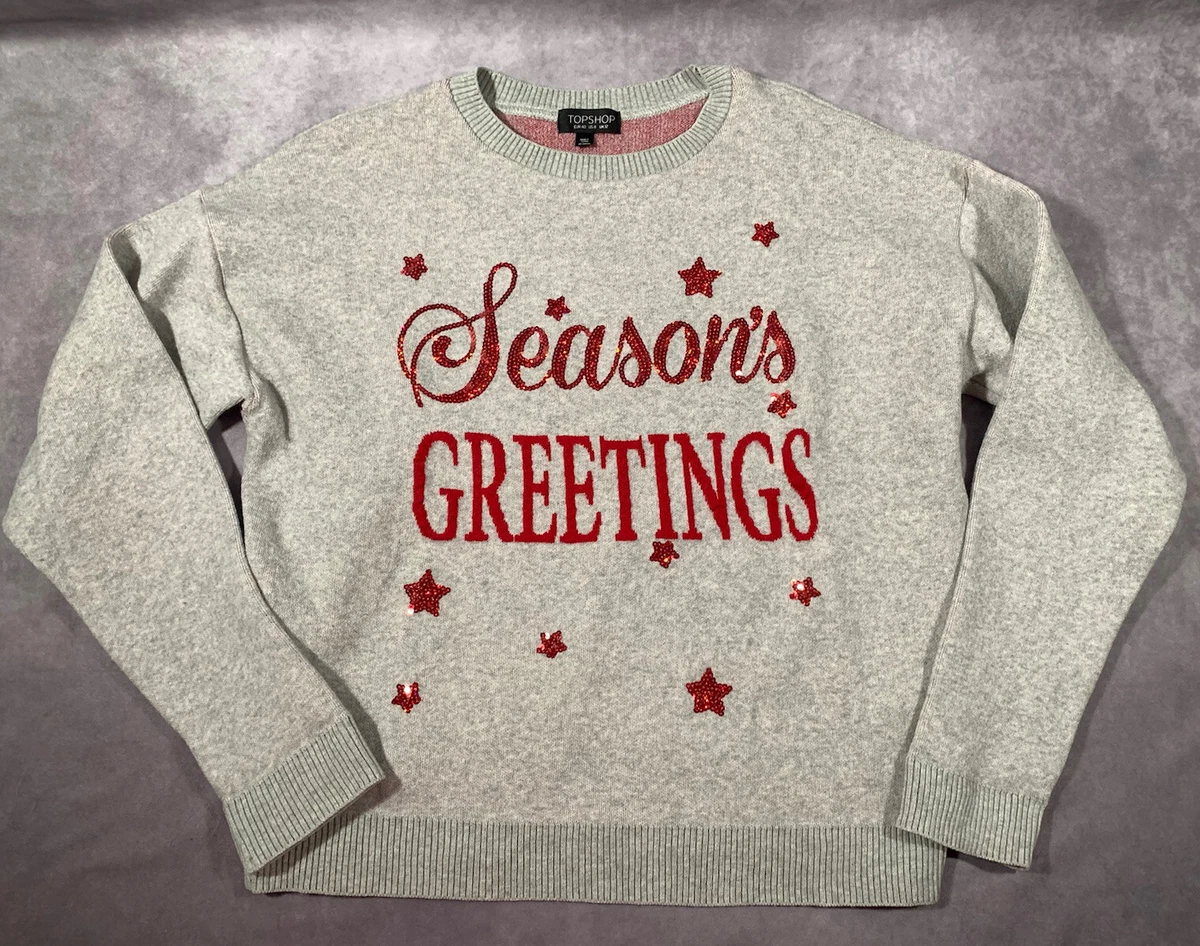 Christmas jumpers top womens topshop