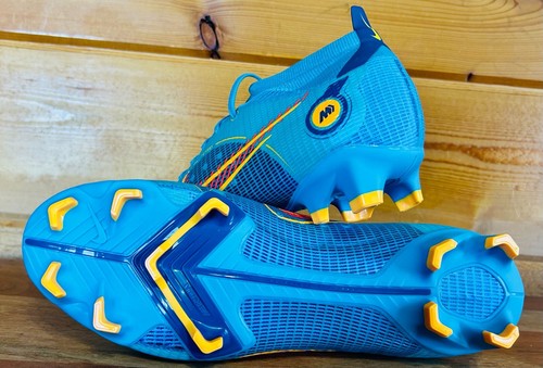 Mens Nike Zoom Mercurial Vapor 14 Pro FG Soccer Cleats Size 11 CHLORINE BLUE - Picture 5 of 6