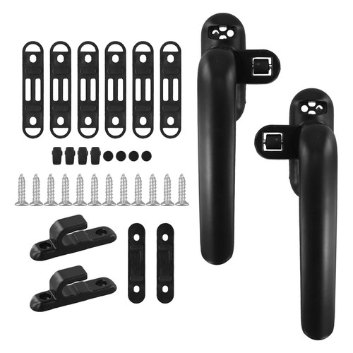Ergonomically Designed Aluminum Window Handles for For sliding Windows (Black) - Picture 6 of 12