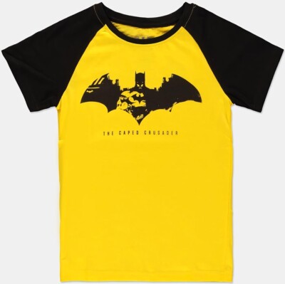 Warner - Batman - Caped Crusader Boys T-shirt Yellow