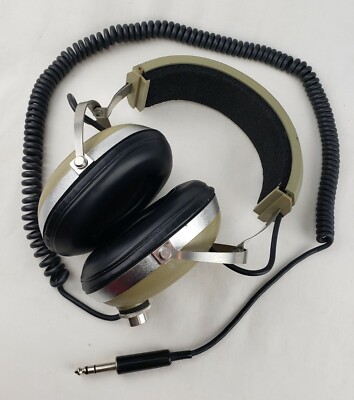 Vintage Koss Pro/4AA Studio Quality Stereo Headphones Green