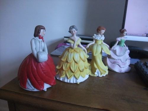 Wonderful Collection Of 4 Franklin Mint Figurines 1985 - Picture 2 of 7