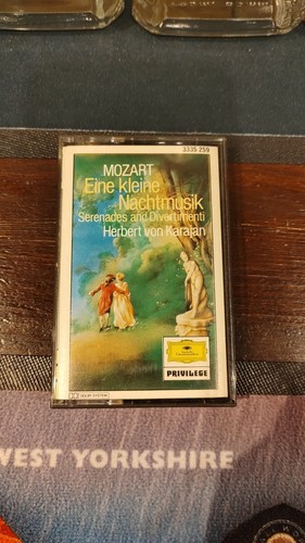 Mozart, Eine Kleine Nachtmusik - Berlin/Karajan Cassette Tape (DG 1977) Serenade