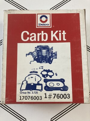 #ad Delco carb kit 17076003 $20.25