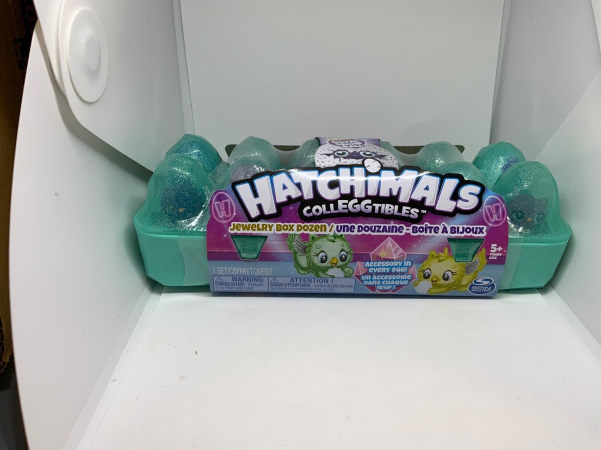 Hatchimals CollEGGtibles Jewelry Box Royal Dozen 12-Pack Egg Carton New  Season B - Main Image