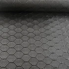 3K 240g Football Honeycomb Hexagonal Pattern Carbon Fiber Cloth- 50cmx100cm