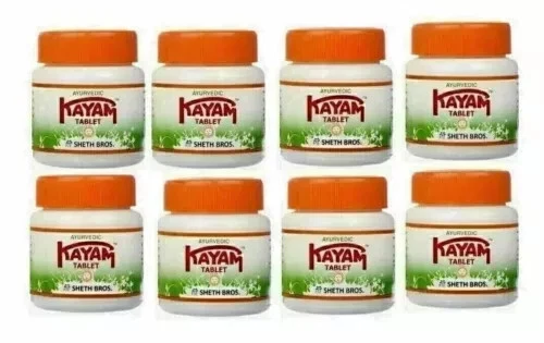 8 x 30 Tablet Kayam Churan Churna Tablets  Constipation Acidity Ayurveda