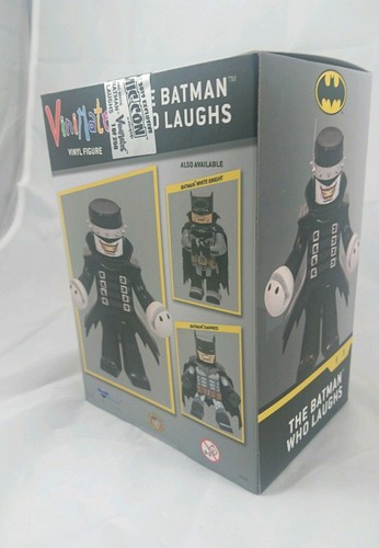 NYCC 2019 ¡solo 250! DIAMANTE DC COMICS VINIMATES BATMAN QUE RÍE BLANCO Y NEGRO - Imagen 5 de 6