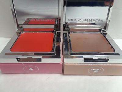 NEW Tony&Tina cheek gel blush compact with mirror pink brown new in box
