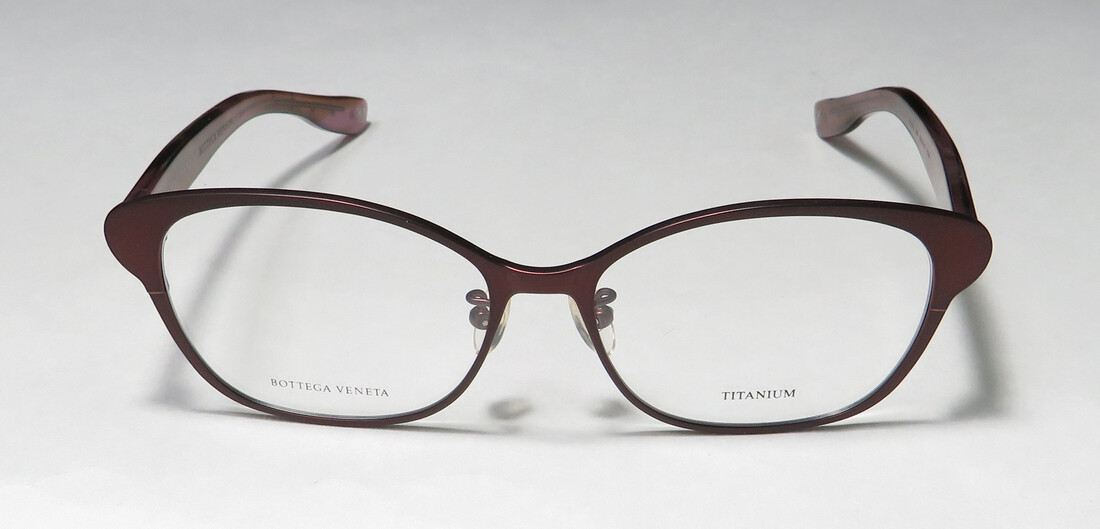 NEW BOTTEGA VENETA BV6505J EYEGLASSES X83 53-15-145 JAPAN