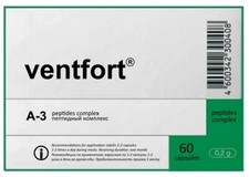 A-3 Ventfort - Khavinson Natural Blood vessels peptide 60 capsules 