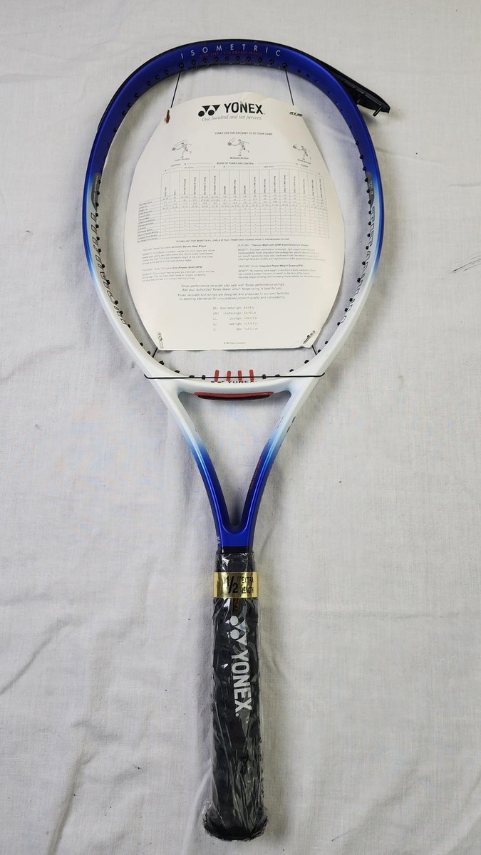 Yonex Isometric SRQ Ti 350 Tennis Racket - 4 3/8 in, Longbody, OS