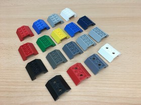 LEGO &reg; slope roof brick double 4x4 hull 3 variants 4854 4857 72454