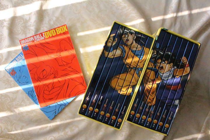 Dragon Ball Z Vol.1 & Vol.2 DVD Box Set Dragon Box With Booklet