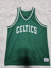 Vintage Felco Boston Celtics Basketball Jersey Blank "XL" Made USA Top Of Line