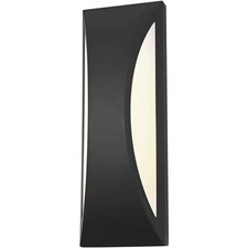 Outdoor Wall Sconce 1 Light Fixture Modern Exterior Porch Walkway Lighting 13.8"