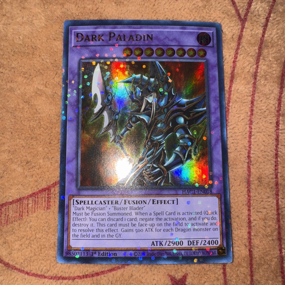 Dark Paladin Yu-Gi-Oh! TCG Individual Trading Card Games for sale