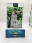 2025 MLB Topps Chrome black Ben Rice /99 green rookie auto /99 encased.