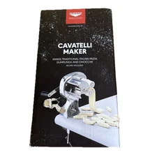 Cavatelli Gnocchi Pasta Maker Paderno Recipes instructions damage box