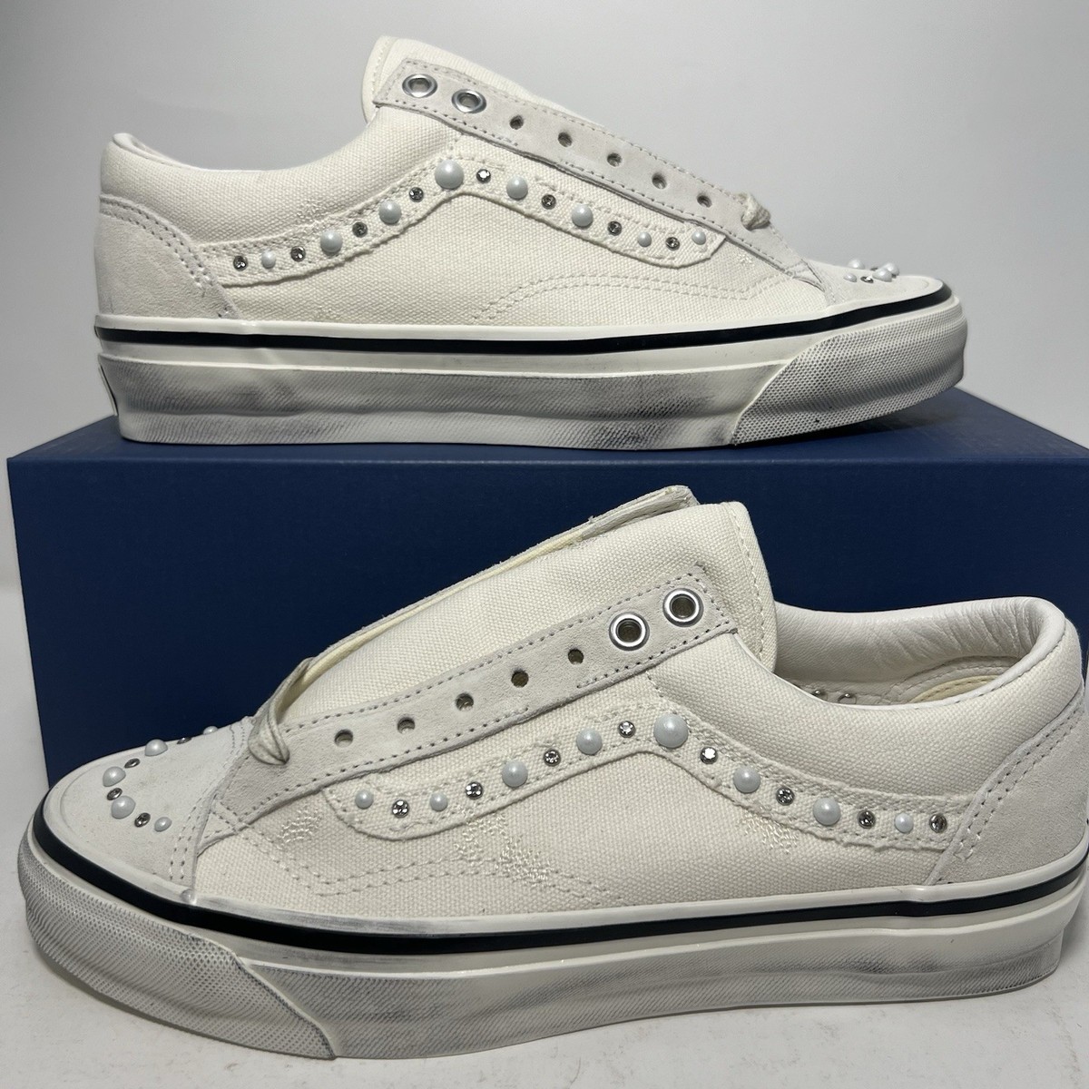 Vans OTW Old Skool 36 Pearlized Pack Marshmallow Mens Sizes