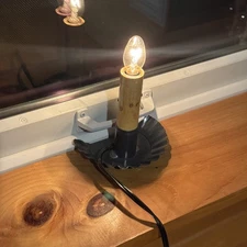 Irvin’s Tinware•Crimped Window Sill Light•Country Tin•932CT Christmas Light