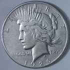 1926-S $1 Peace Silver Dollar - Circulated