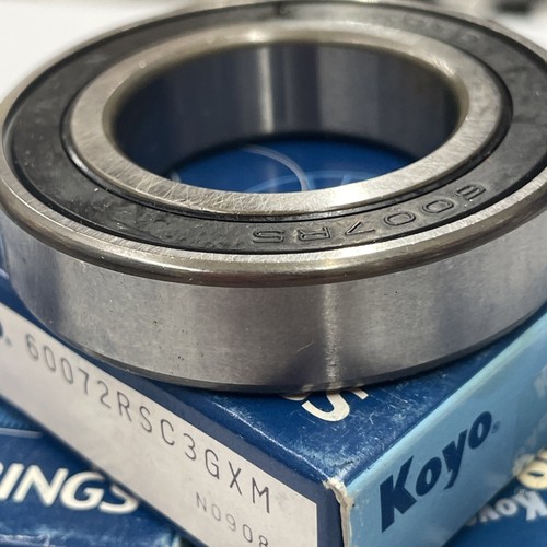 (9) Koyo 6007RS 6007rsc3 Radial Ball Bearings 35mm ID, 62mm OD, 14mm Wide S41 - Picture 6 of 6