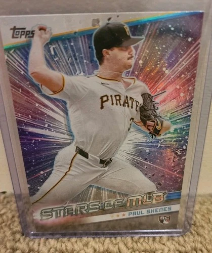 Paul Skenes RC 2024 Topps Update Series Stars Of The MLB Pirates Rookie Card--