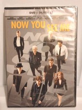 Now You See Me DVD/Digital, 2013, Widescreen NEW Sealed. Michael Caine.