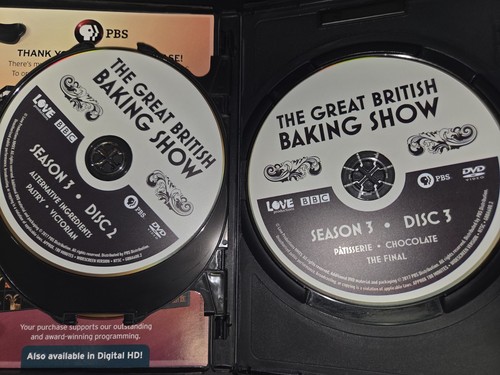 The Great British Baking Show Seasons 1-4 DVD Lot PBS Season 1 2 3 4 40 Episodes - Picture 14 of 15