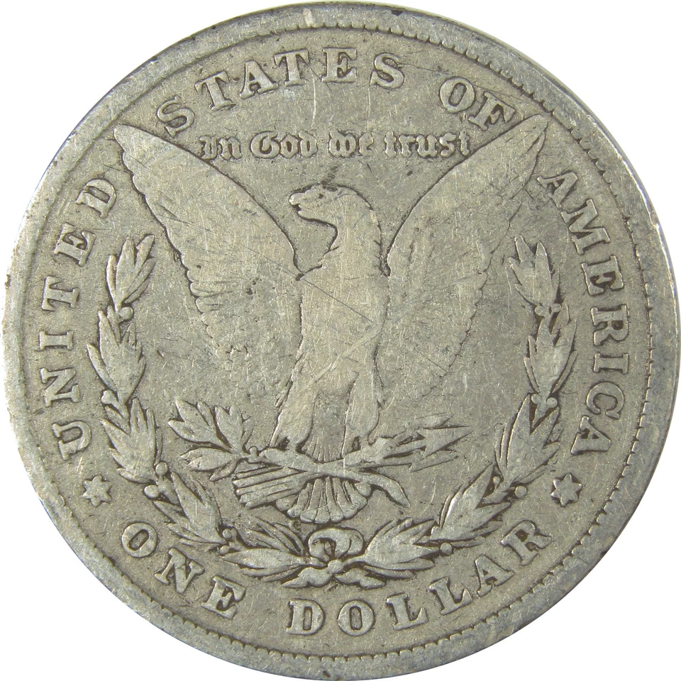 1878 8TF Morgan Dollar VG Very Good Details Silver $1 Coin SKU:CPC0966 - Image 2 of 4