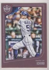 2019 Diamond Kings Plum Framed Ichiro Suzuki (Swing Followthrough) #80 HOF 04br