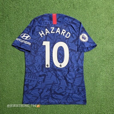 🇬🇧Nike Chelsea FC Eden Hazard#10 2019/2020 Authentic Home Blue