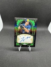 Logan Henderson Ink Chrome 2026 Green /99 Auto
