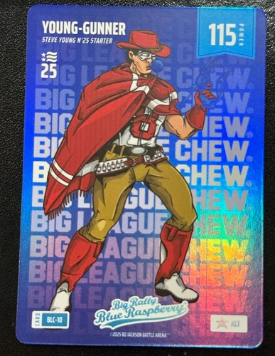 2025 Bo Jackson Battle Arena Steve Young `Young-Gunner` Big League Chew #BLC-10