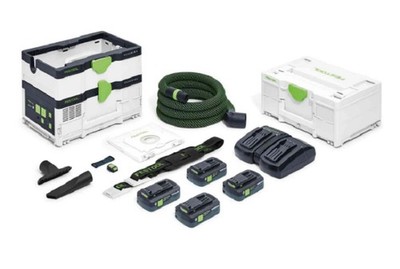 Festool Akku-Absaugmobil CTMC SYS HPC 4,0 I-Plus inkl. Energie-Set 4x4,0/TCL 6 D
