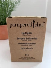 NEW Pampered Chef Food Holder#1124 Attachment for Microplane Adjustable Grater