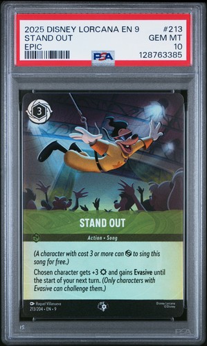 Stand Out graded PSA 10 for sale on eBay