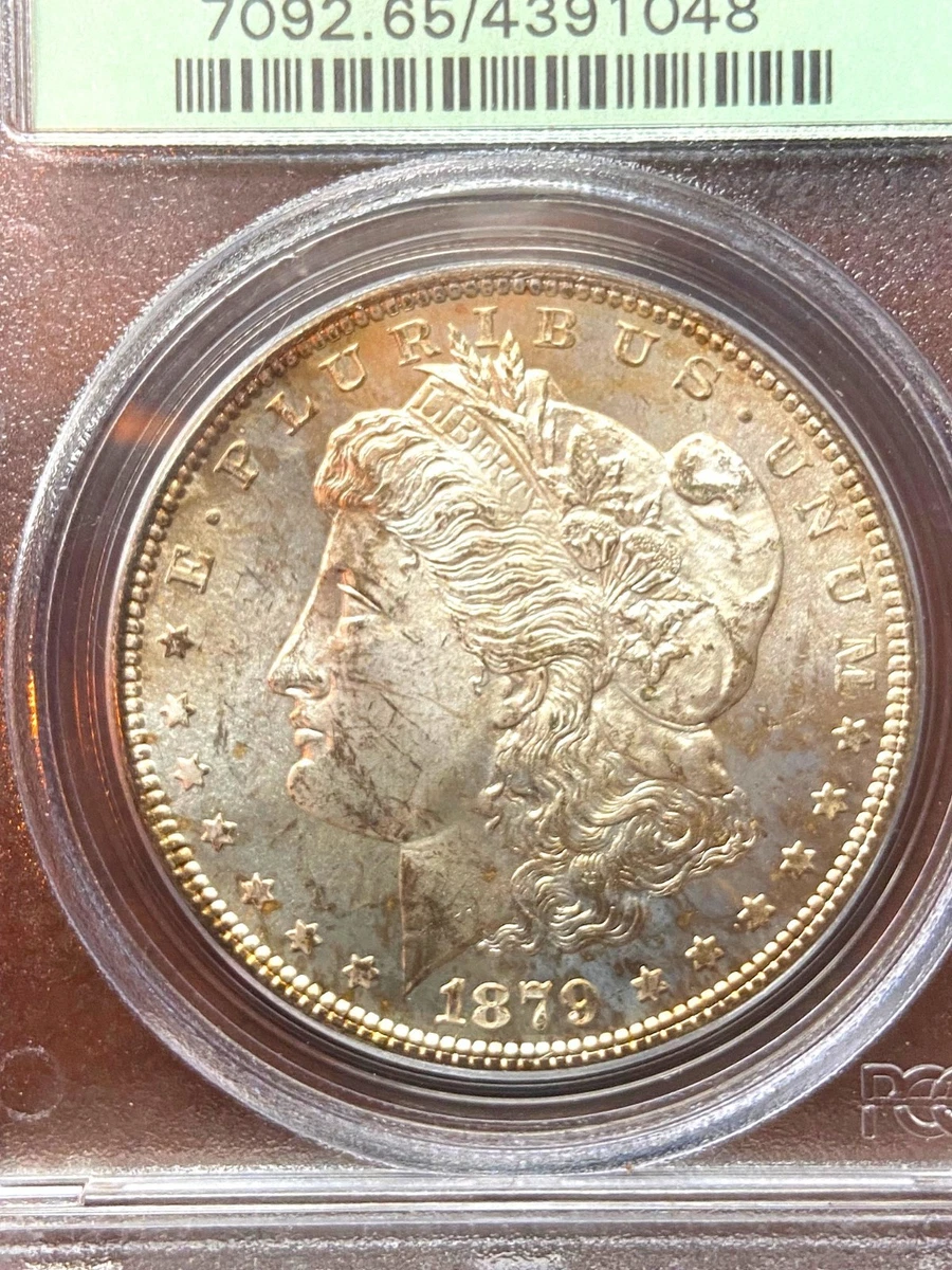 1879-S モルガンダラー銀貨・ドル MS65 PCGS認証 アメリカ 065 1879-S $1 (Regular Strike) Morgan Dollar - PCGS CoinFacts