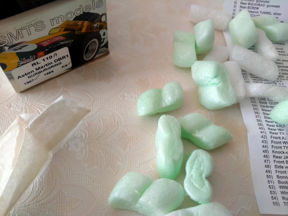 SMTS Models kit 1:43 RL 110 A Aston Martin DBR1 Nurburgring 1957 - Immagine 2 di 4