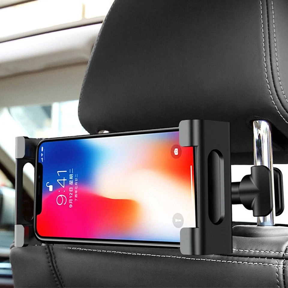Universal Car Headrest Mount Holder for Apple iPad 360° Rotation Tablet Stand - Image 2 of 4